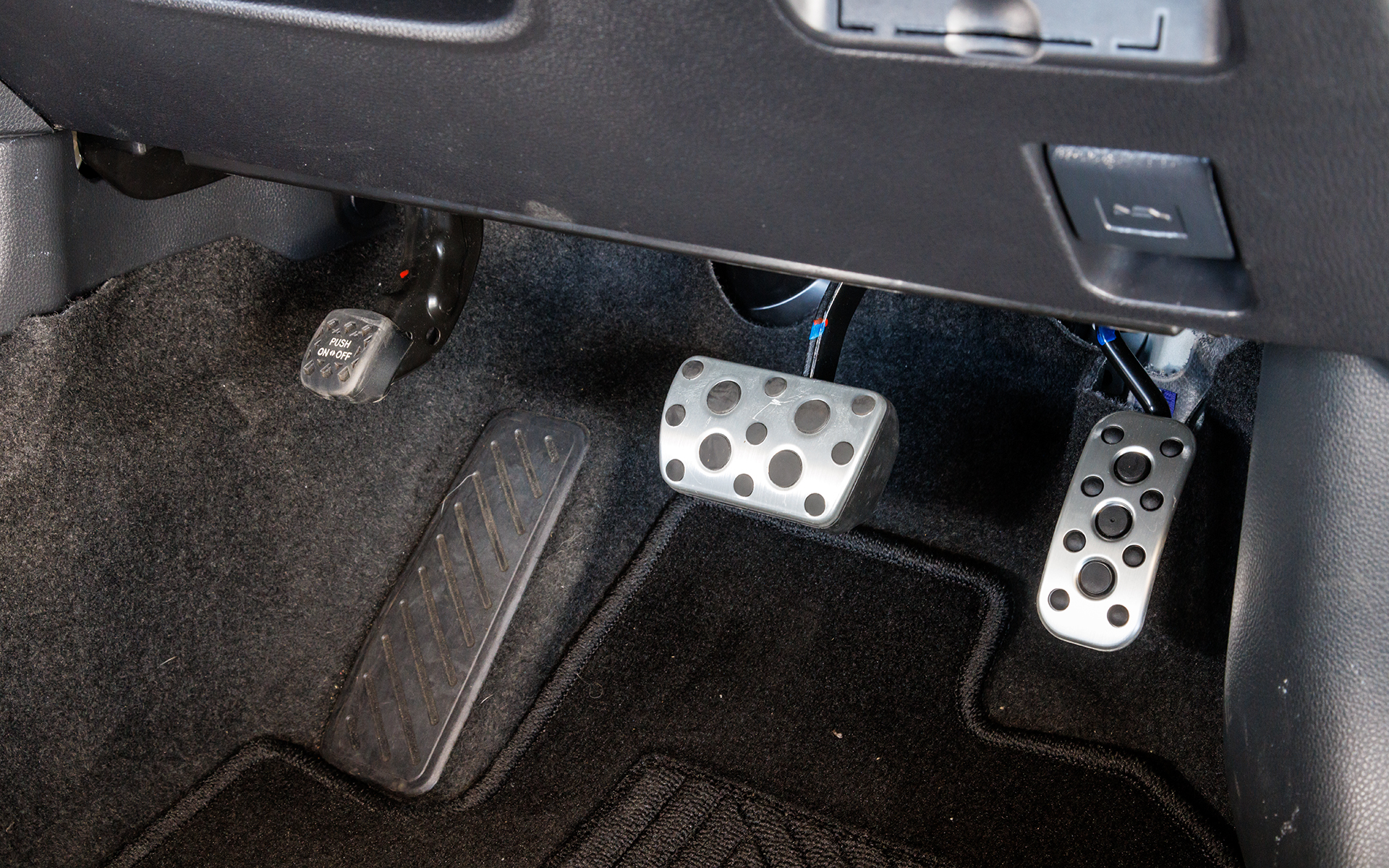 2022 Toyota Aqua GR Sport pedals. 