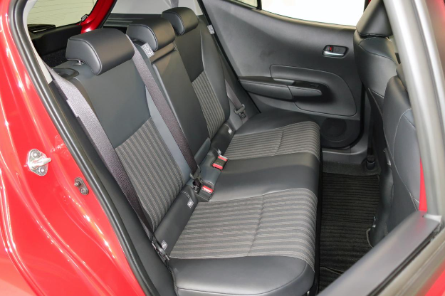 2021 Toyota Aqua rear seats. 