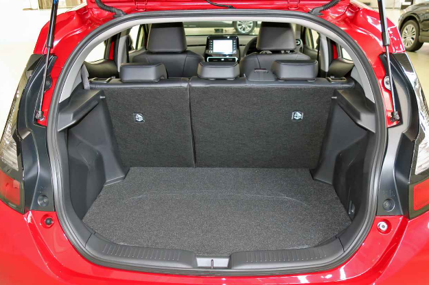 2021 Toyota Aqua trunk. 