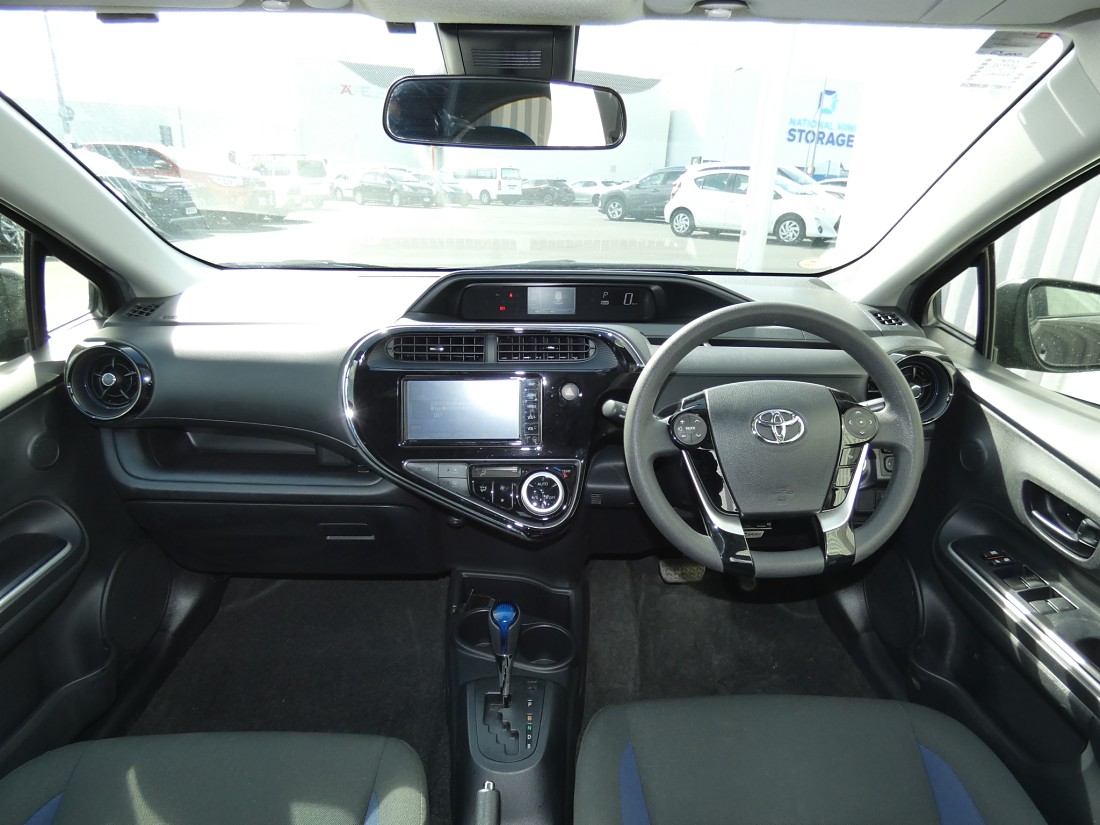 2020 Toyota Aqua interior. 