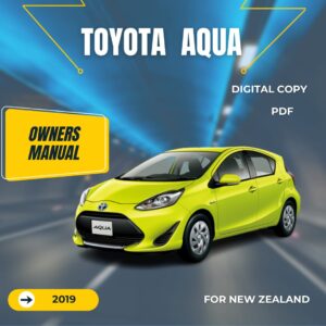 TOYOTA AQUA HYBRID 2019 OWNERS MANUAL IN ENGLISH