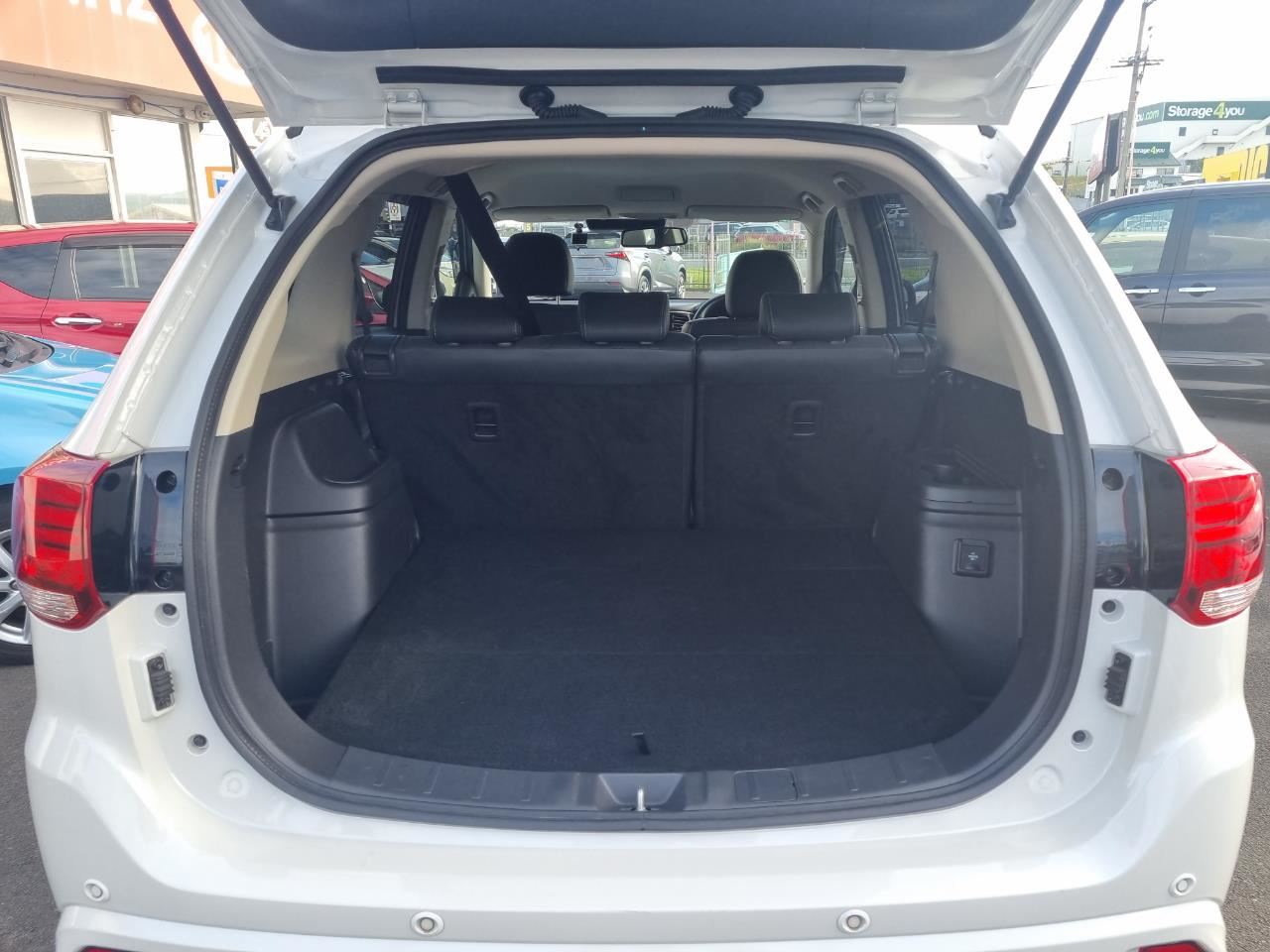 2019 Mitsubishi Outlander cargo space.