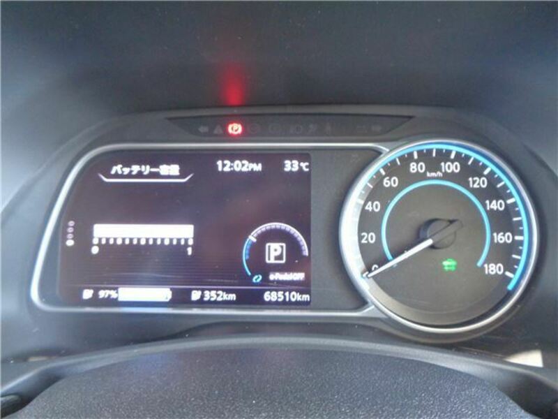 2019 Nissan Leaf odometre