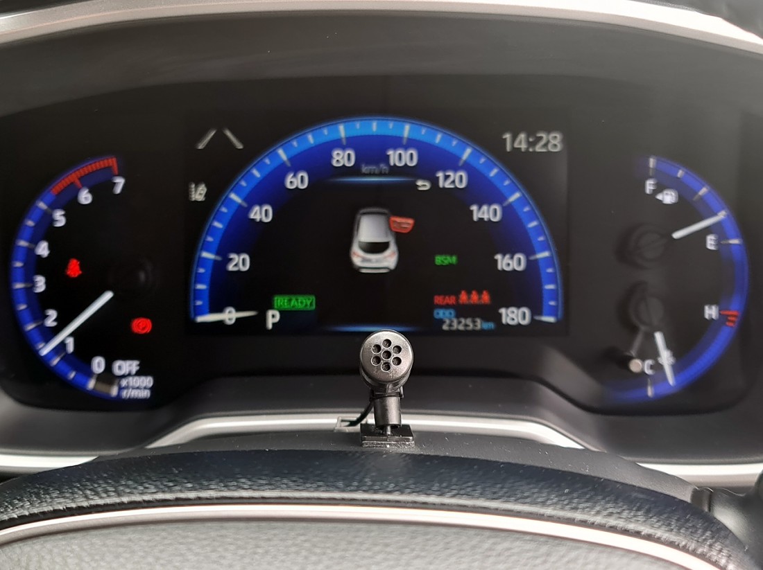 2019 Toyota Corolla speedometre