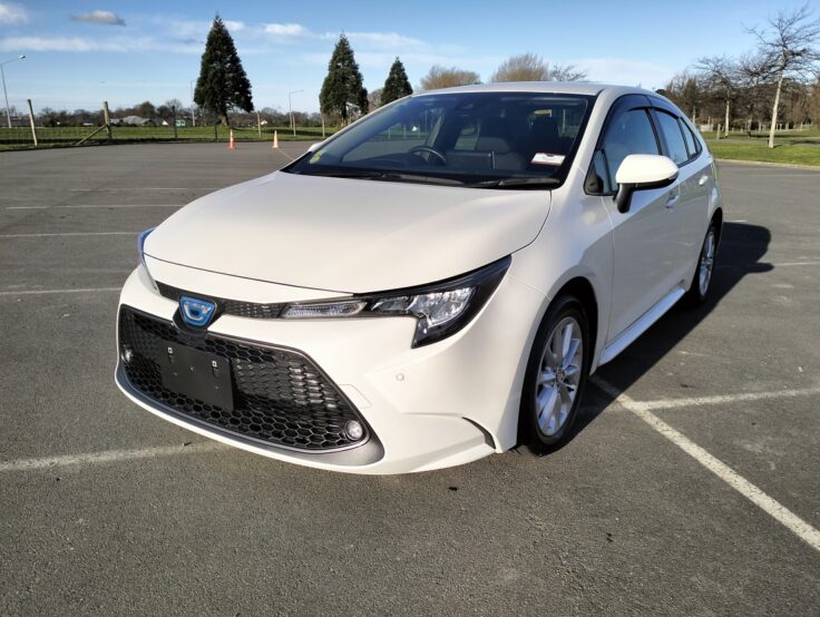 2020 Toyota Corolla front view.