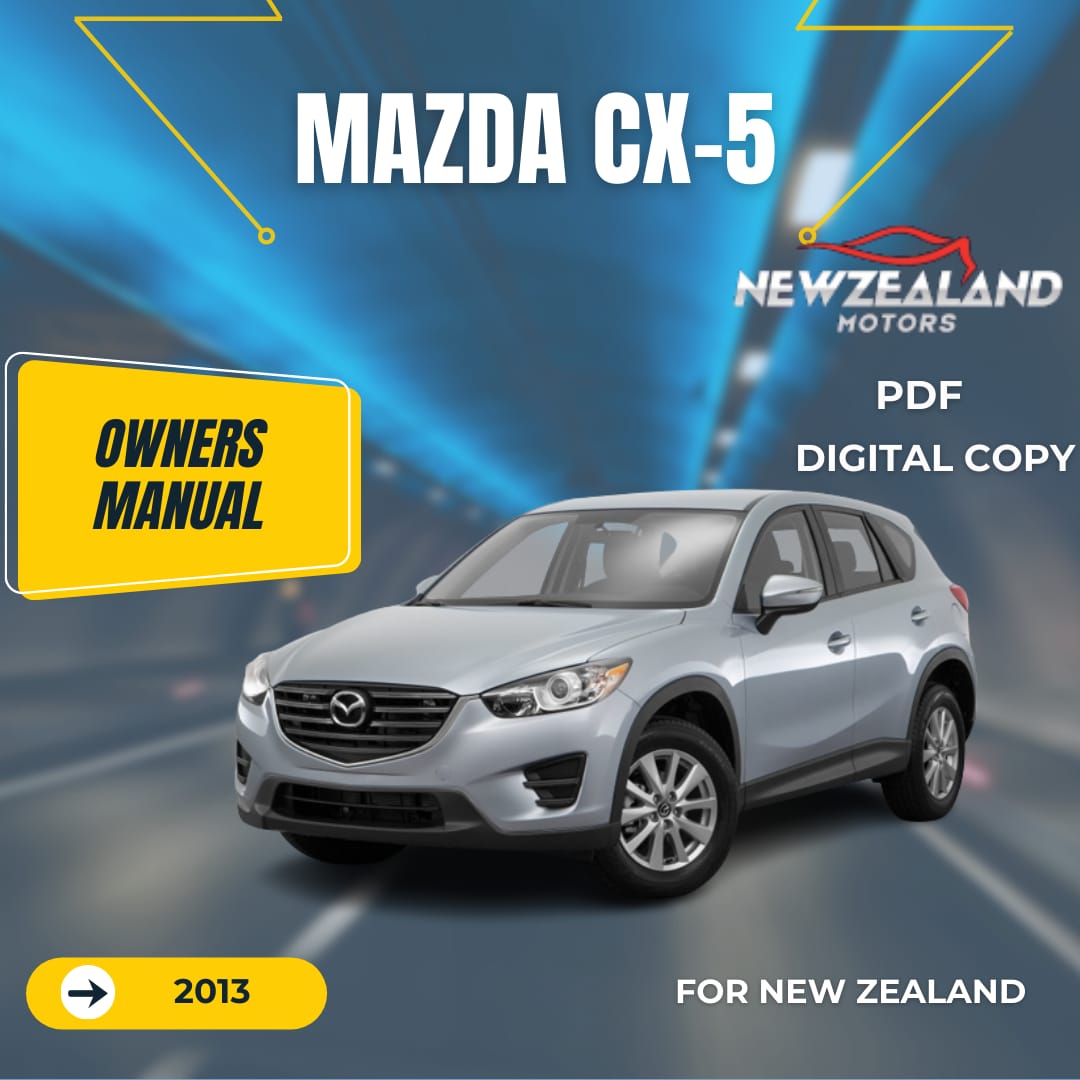 Mazda CX-5 2013 Owners Manual