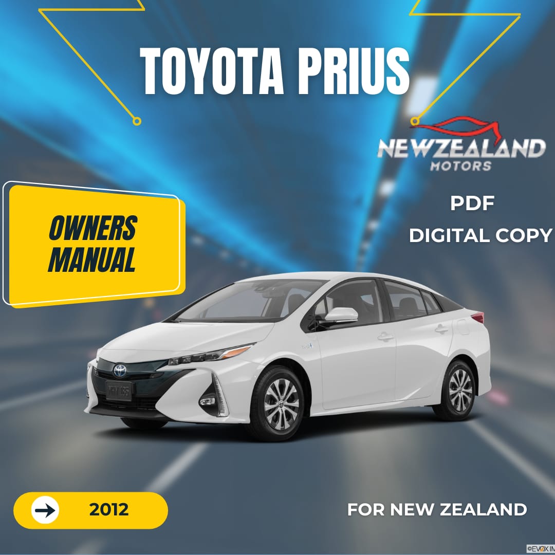 Toyota Prius 2012 Owners Manual