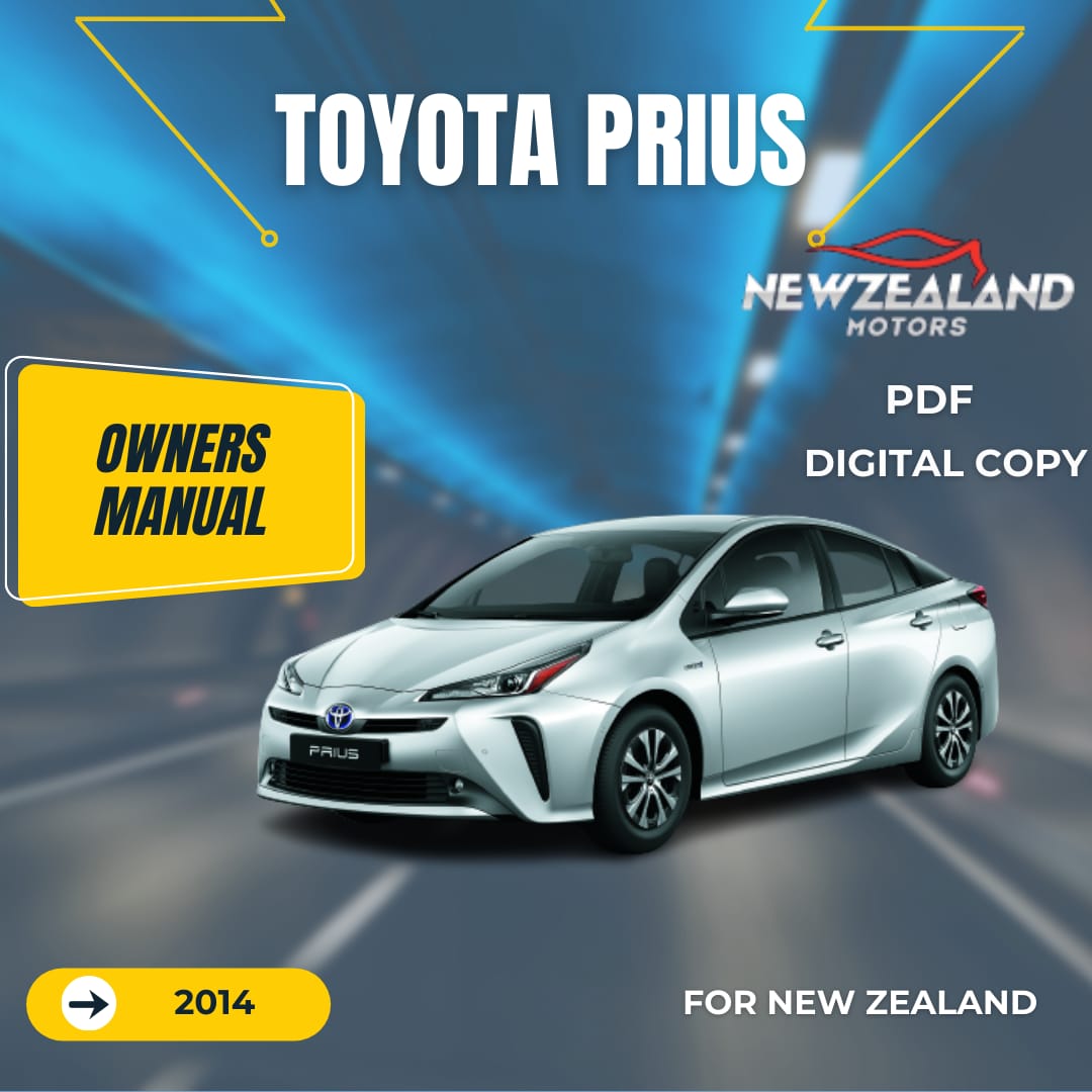 TOYOTA PRIUS 2014 OWNERS MANUAL