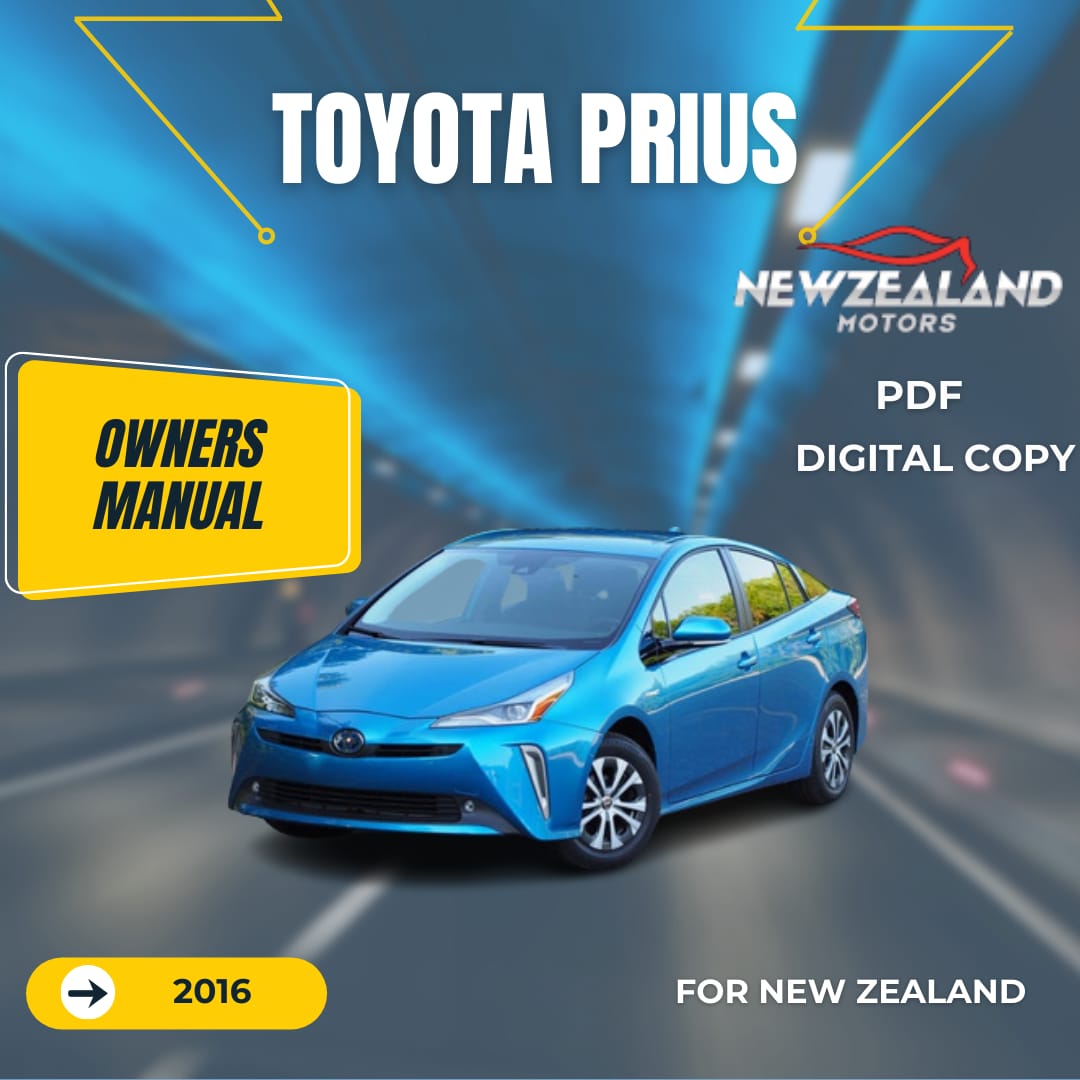 TOYOTA PRIUS 2016 OWNERS MANUAL