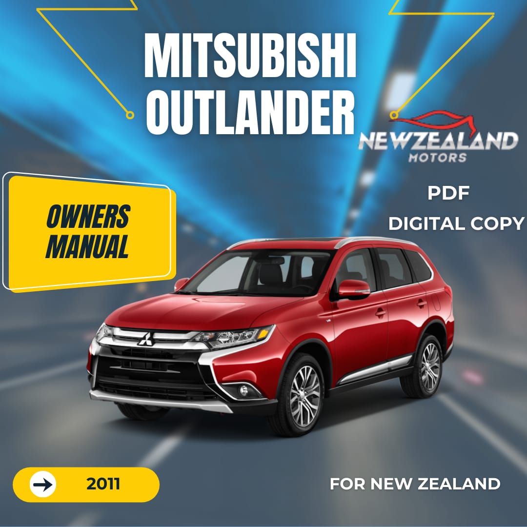 MITSUBISHI OUTLANDER 2011 OWNERS MANUAL