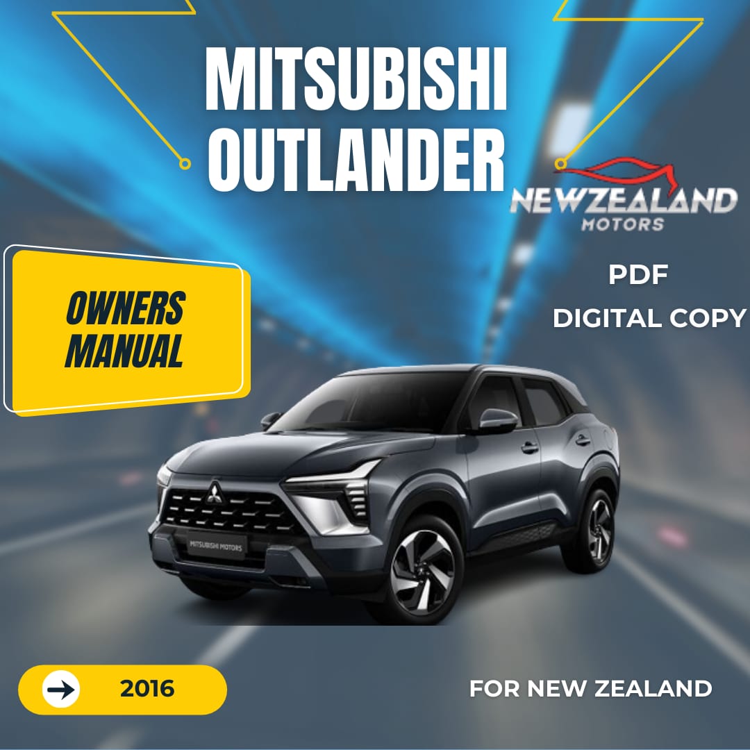 MITSUBISHI OUTLANDER 2016 OWNERS MANUAL