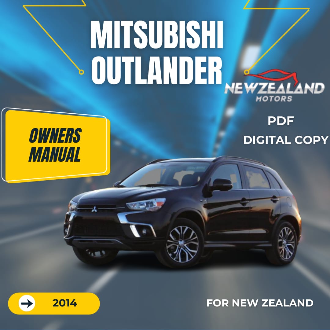 MITSUBISHI OUTLANDER 2014 OWNERS MANUAL