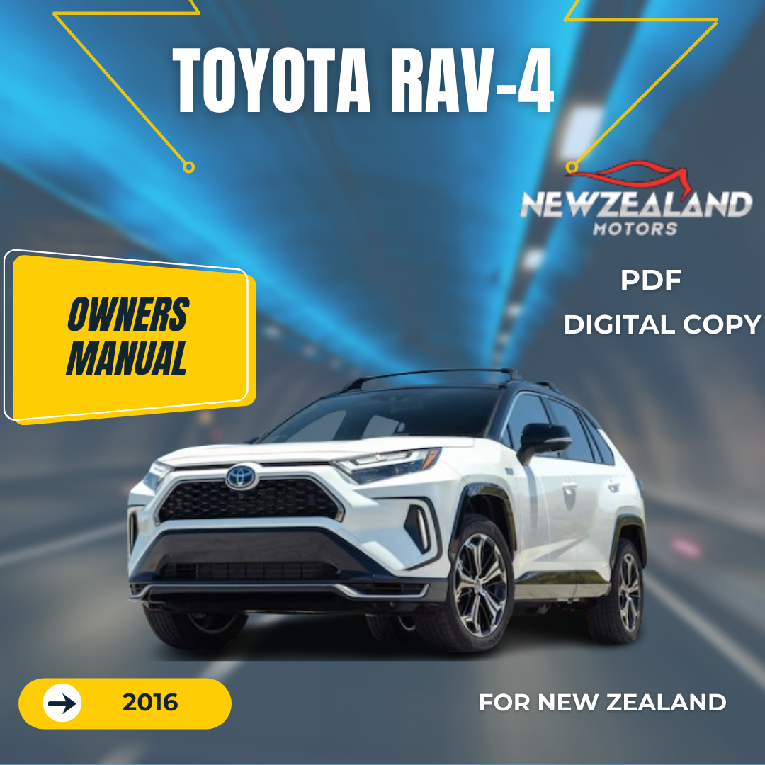 TOYOTA RAV4 2016 OWNERS MANUAL IN ENGLISH