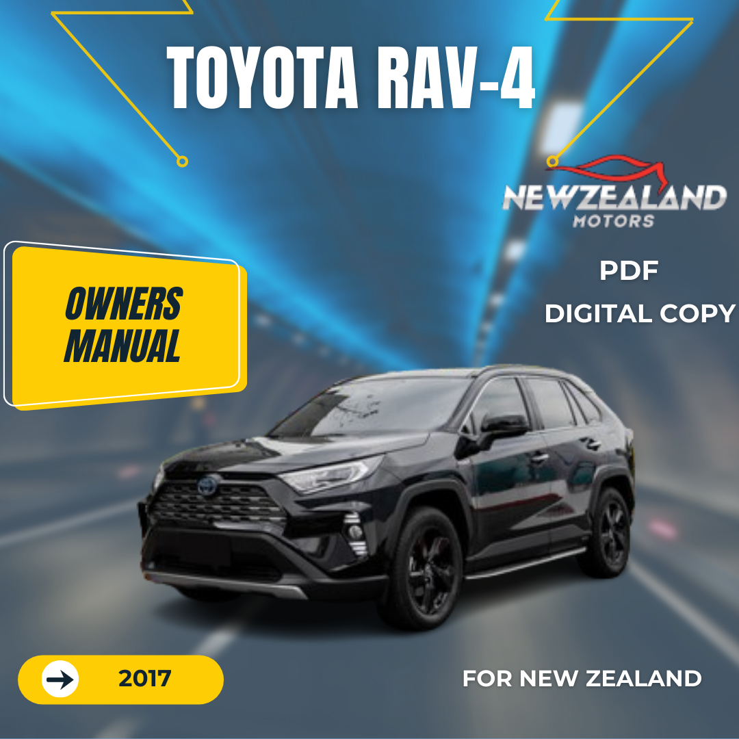 TOYOTA RAV4 2017 OWNERS MANUAL IN ENGLISH