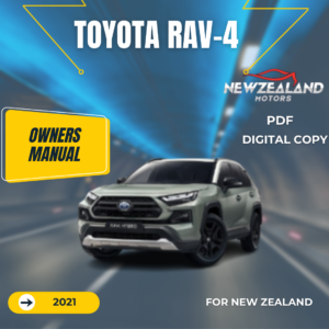 TOYOTA RAV4 2021 OWNERS MANUAL IN ENGLISH