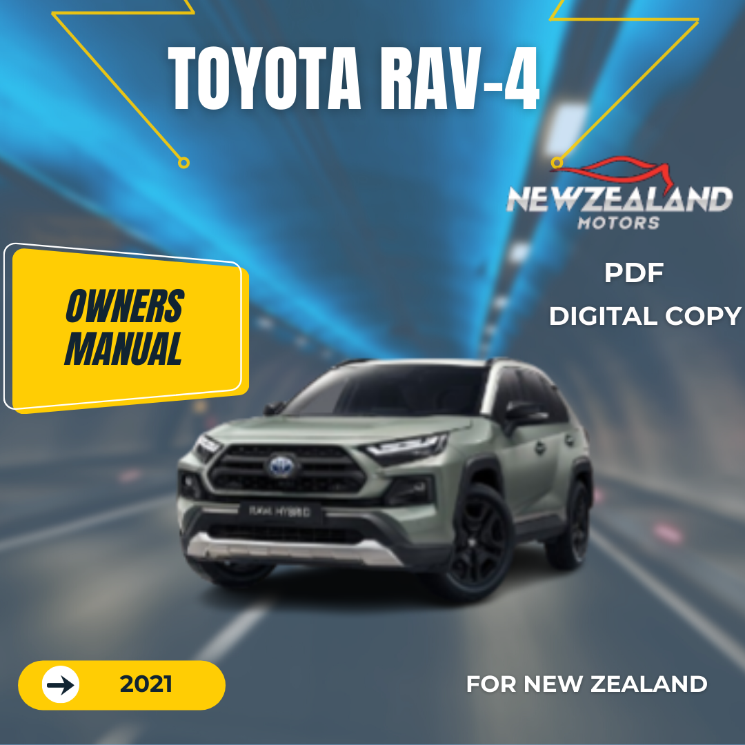 TOYOTA RAV4 2021 OWNERS MANUAL IN ENGLISH