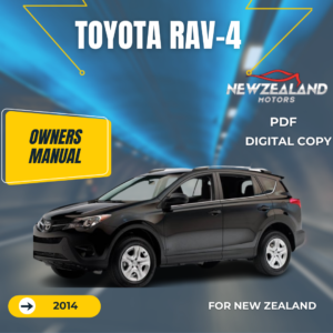TOYOTA RAV4 2014 OWNERS MANUAL IN ENGLISH