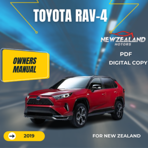 TOYOTA RAV4 2019 OWNERS MANUAL IN ENGLISH