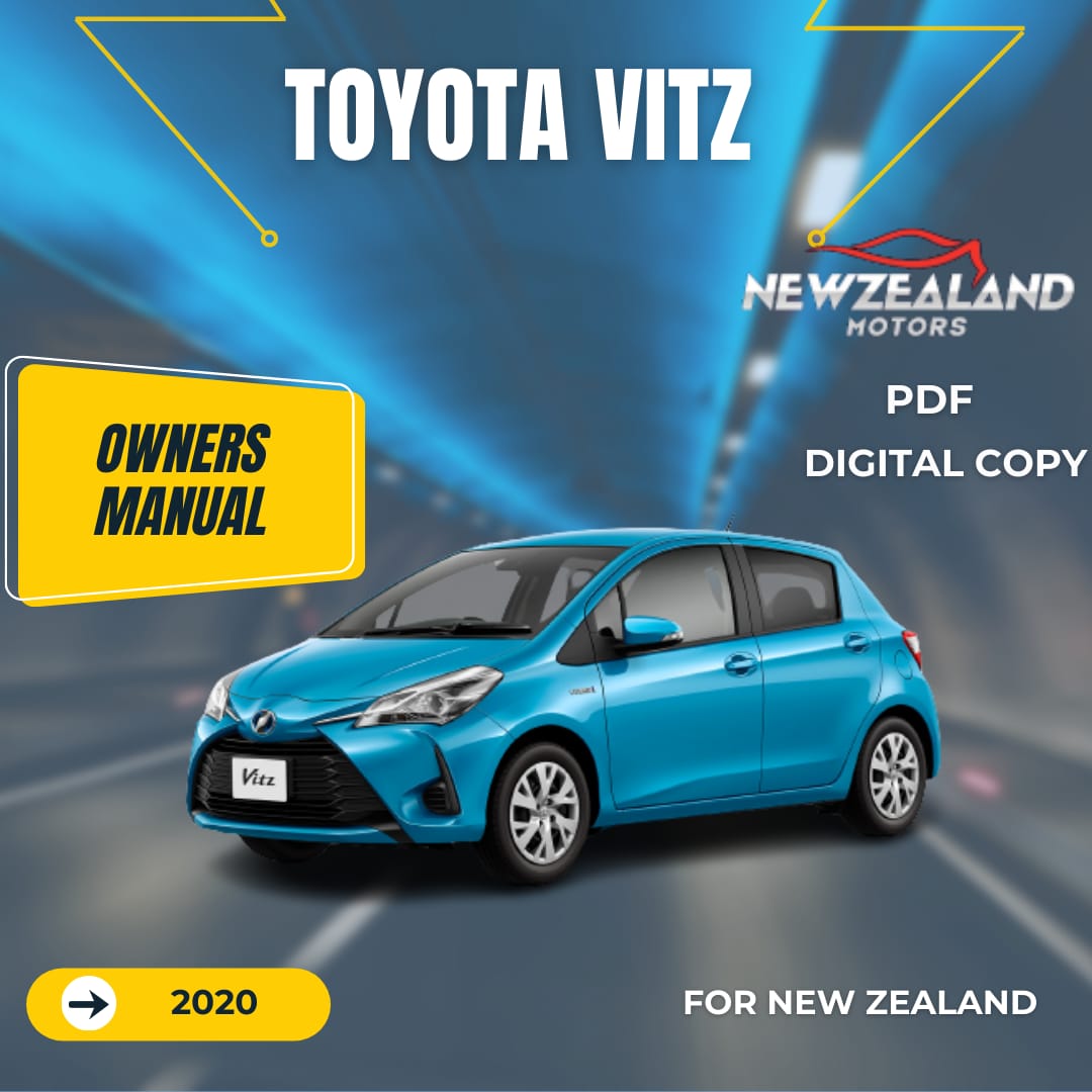 TOYOTA VITZ HYBRID 2020 OWNERS MANUAL IN ENGLISH