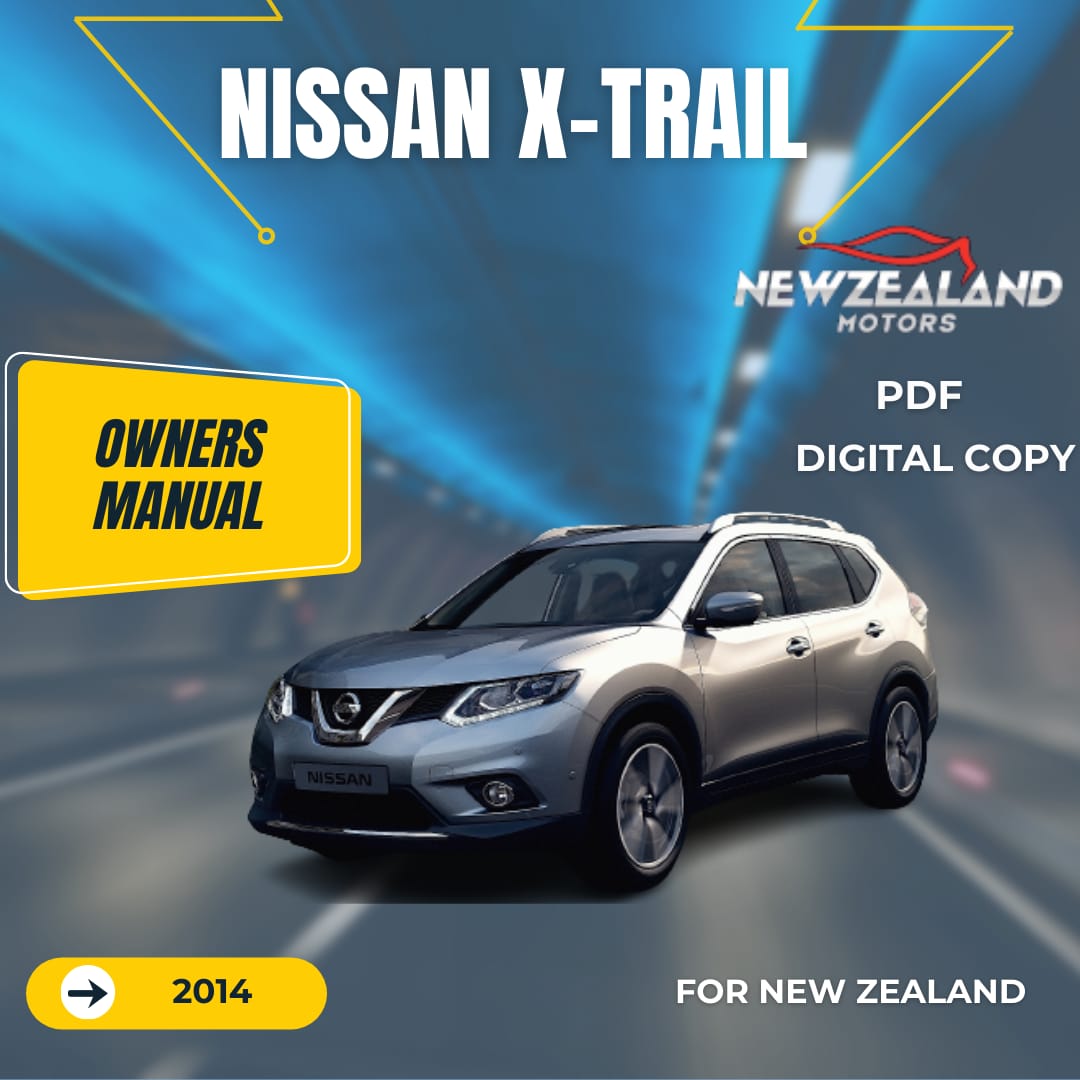 2014 NISSAN X-TRAIL OWNERS MANUAL IN ENGLISH