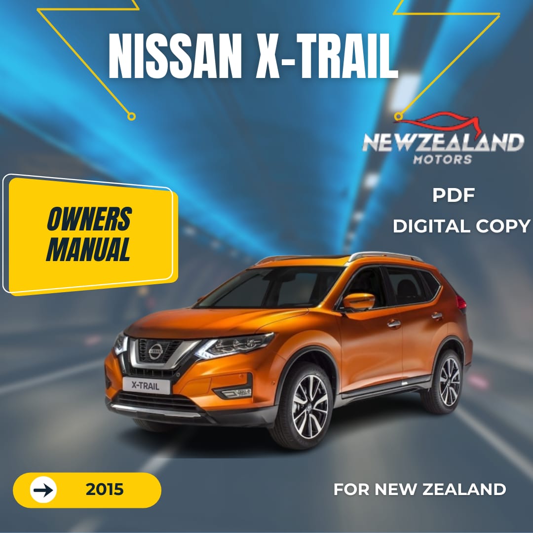 2015 NISSAN X-TRAIL OWNERS MANUAL IN ENGLISH