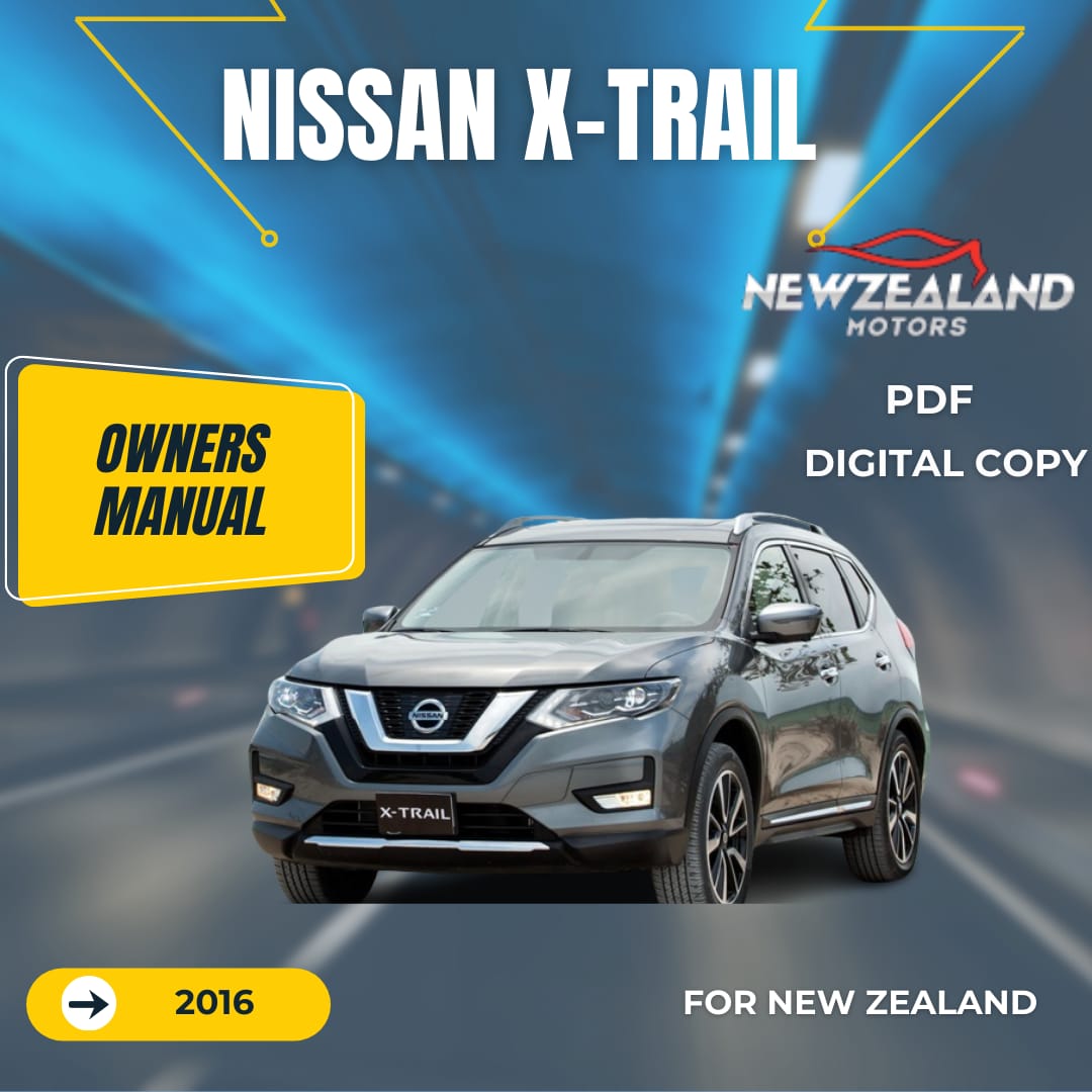 2016 NISSAN X-TRAIL OWNERS MANUAL IN ENGLISH