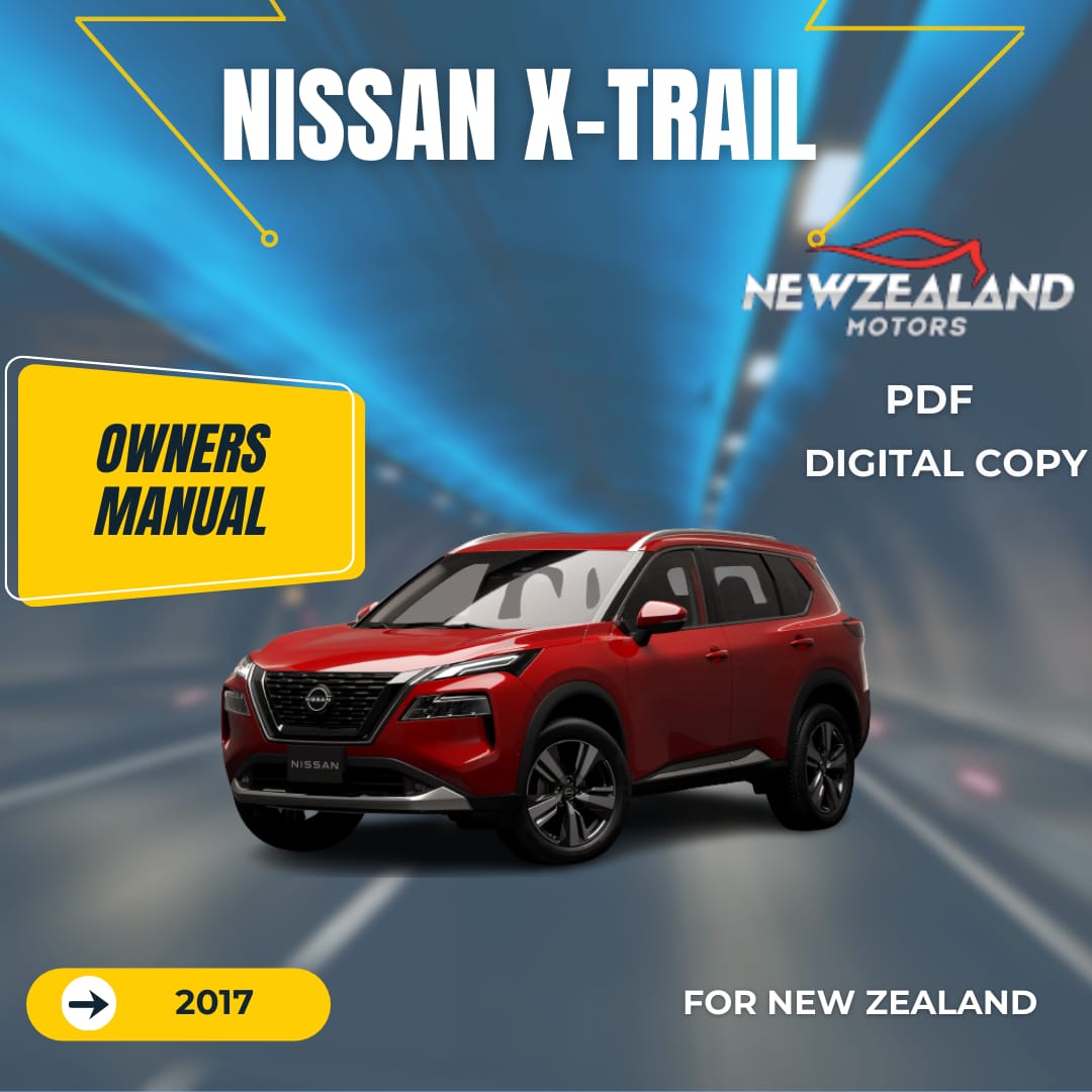 2017 NISSAN X-TRAIL OWNERS MANUAL IN ENGLISH