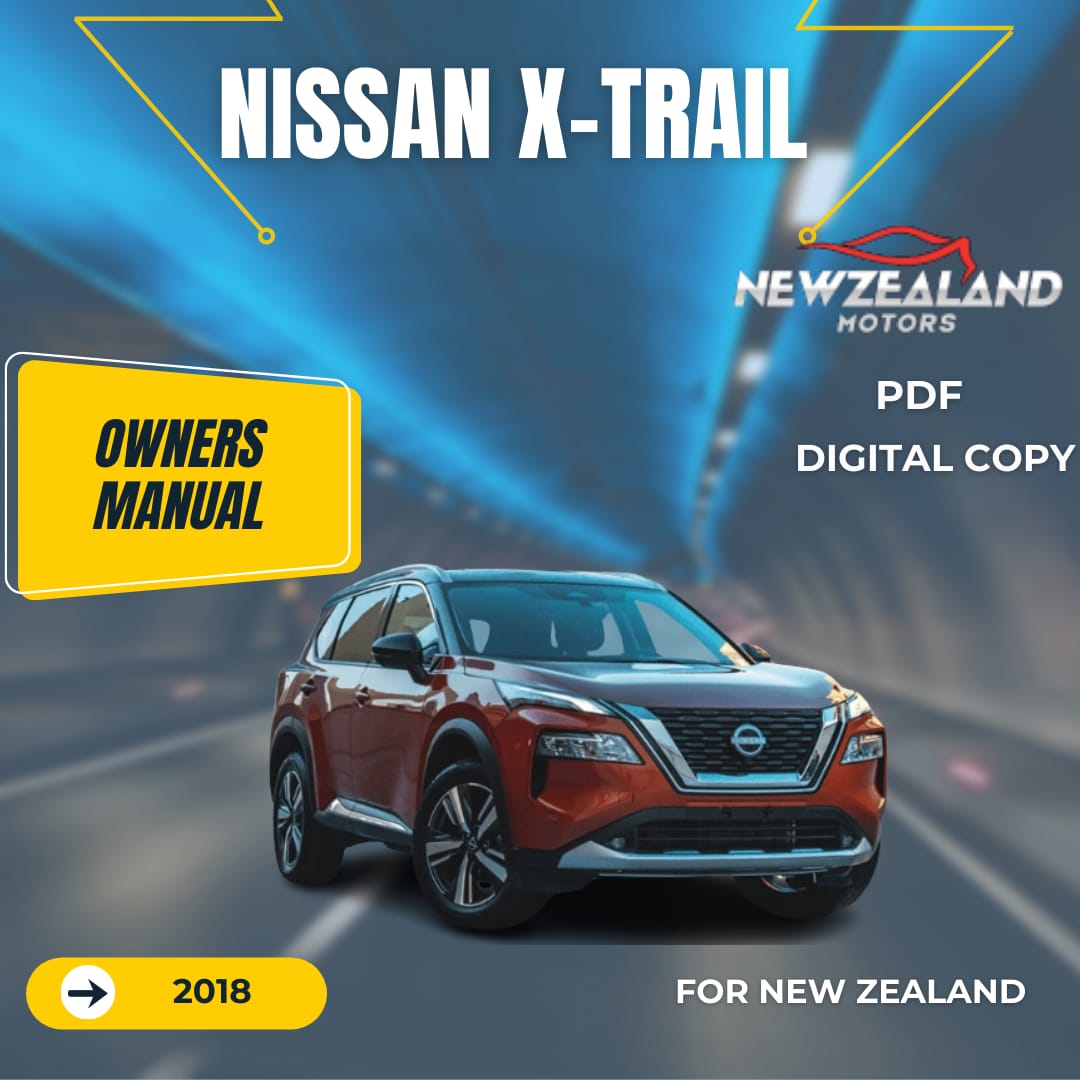 2018 NISSAN X-TRAIL OWNERS MANUAL IN ENGLISH