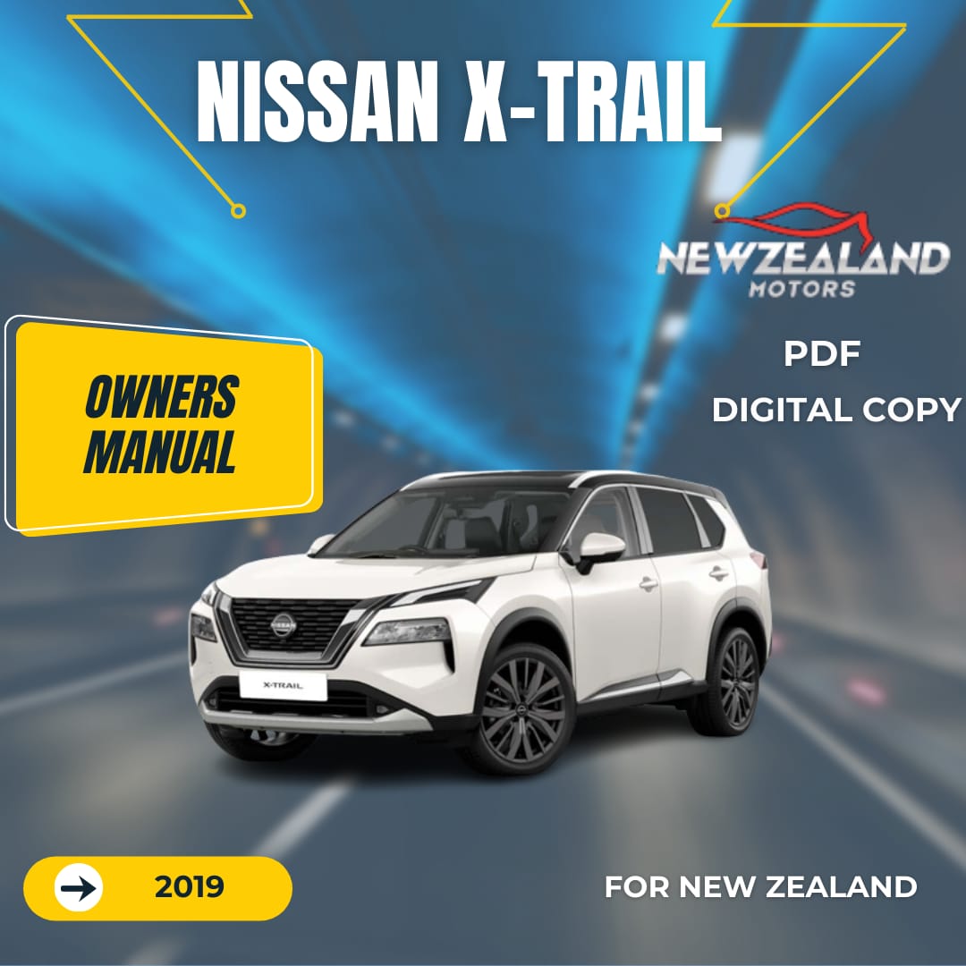 2019 NISSAN X-TRAIL OWNERS MANUAL IN ENGLISH