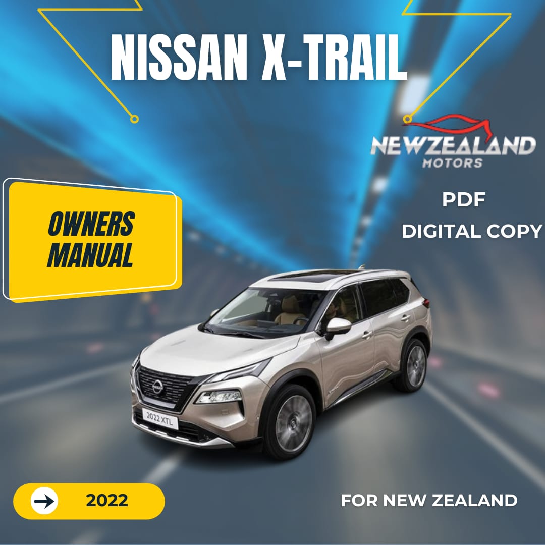 2022 NISSAN X-TRAIL OWNERS MANUAL IN ENGLISH