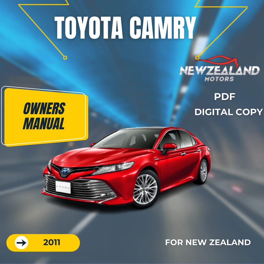 TOYOTA CAMRY 2011 OWNERS MANUAL IN ENGLISH