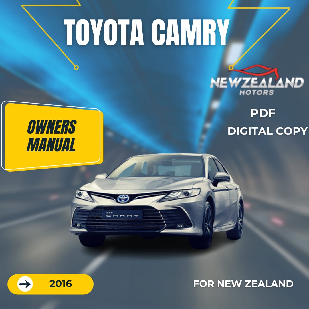 TOYOTA CAMRY 2016 OWNERS MANUAL IN ENGLISH