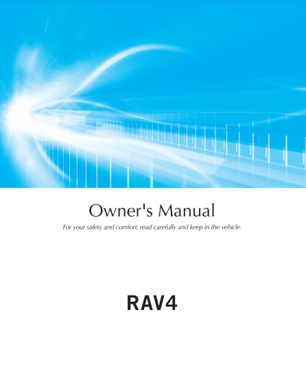 2024 Toyota RAV4 Owner’s Manual