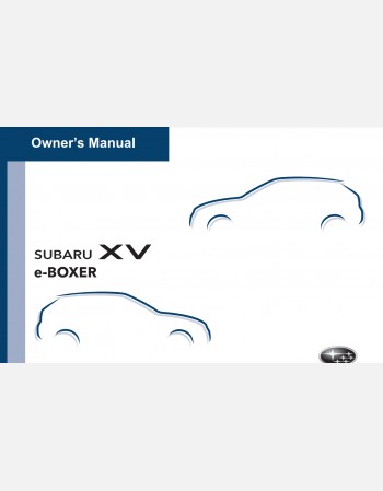 SUBARU XV 2020 OWNERS MANUAL