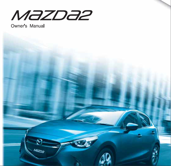 MAZDA DEMIO 2013-2014 OWNERS MANUAL