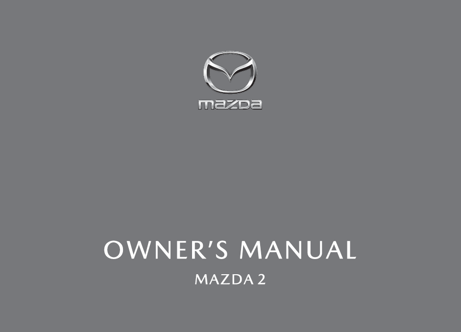 MAZDA DEMIO 2018-2019 OWNERS MANUAL