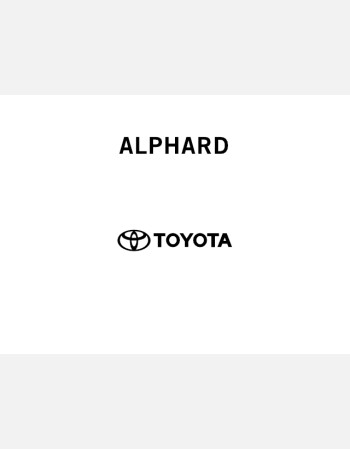 TOYOTA ALPHARD 2020-2021 OWNERS MANUAL IN ENGLISH