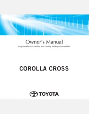 Corolla cross Owner's manual pdf