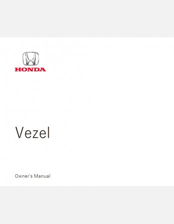 Honda Vezel/ HR-V 2019 Owner’s Manual In English