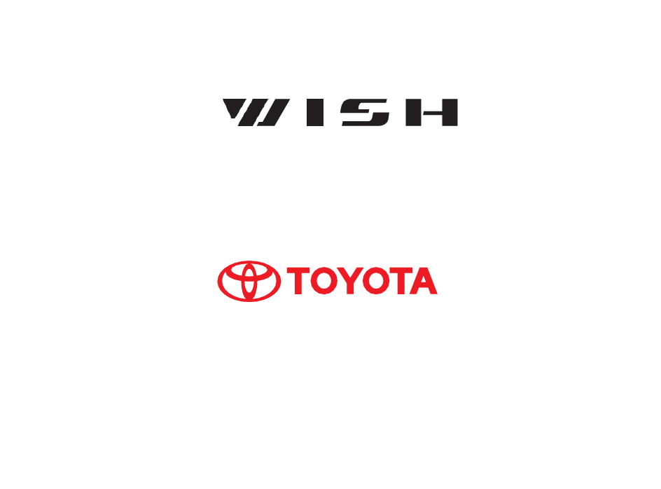 TOYOTA WISH 2012, 2013 & 2014 OWNER’S MANUAL