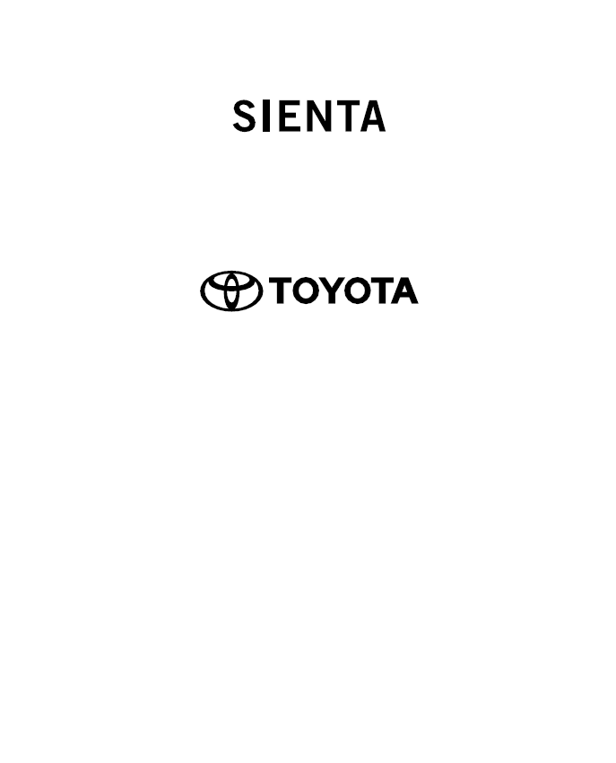 Toyota Sienta Hybrid 2021-2022 Owners Manual