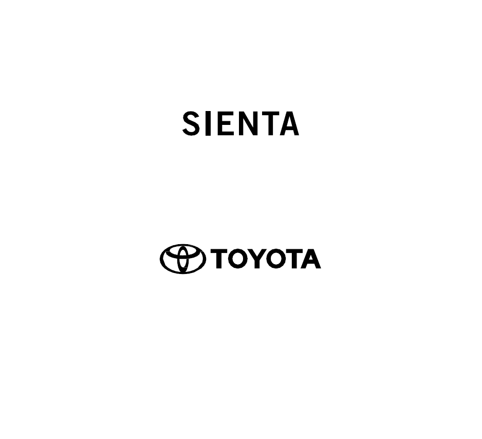 Toyota Sienta Hybrid 2022-2023 Owners Manual