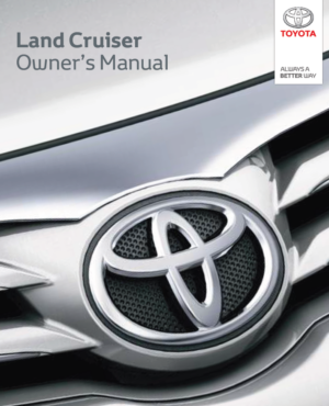 Toyota Prado 2021 Owner’s Manual