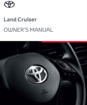 Toyota Prado 2023 Owner’s Manual