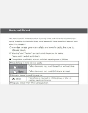 NISSAN SERENA 2016- 2017 OWNER’S MANUAL
