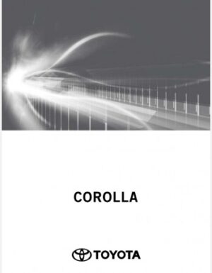 TOYOTA COROLLA 2019,2020,2021 OWNERS MANUAL