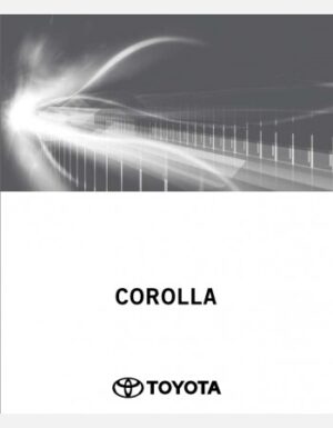 TOYOTA COROLLA 2021 OWNERS MANUAL IN ENGLISH