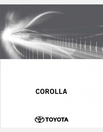 TOYOTA COROLLA 2021 OWNERS MANUAL IN ENGLISH