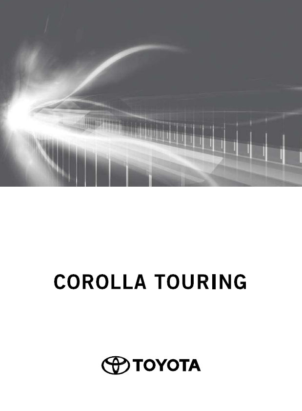 TOYOTA COROLLA TOURING 2019-2020 OWNERS MANUAL