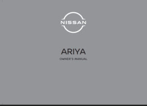 NISSAN ARIYA 2024 OWNERS MANUAL